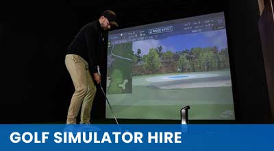 Golf Simulator Hire - Lincolnshire, Nottinghamshire, Leicestershire