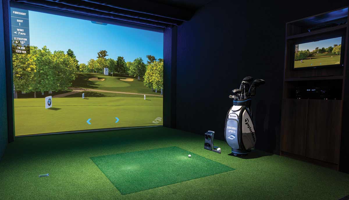 Indoor golf simulator hire - Lincolnshire, Nottinghamshire, Leicestershire
