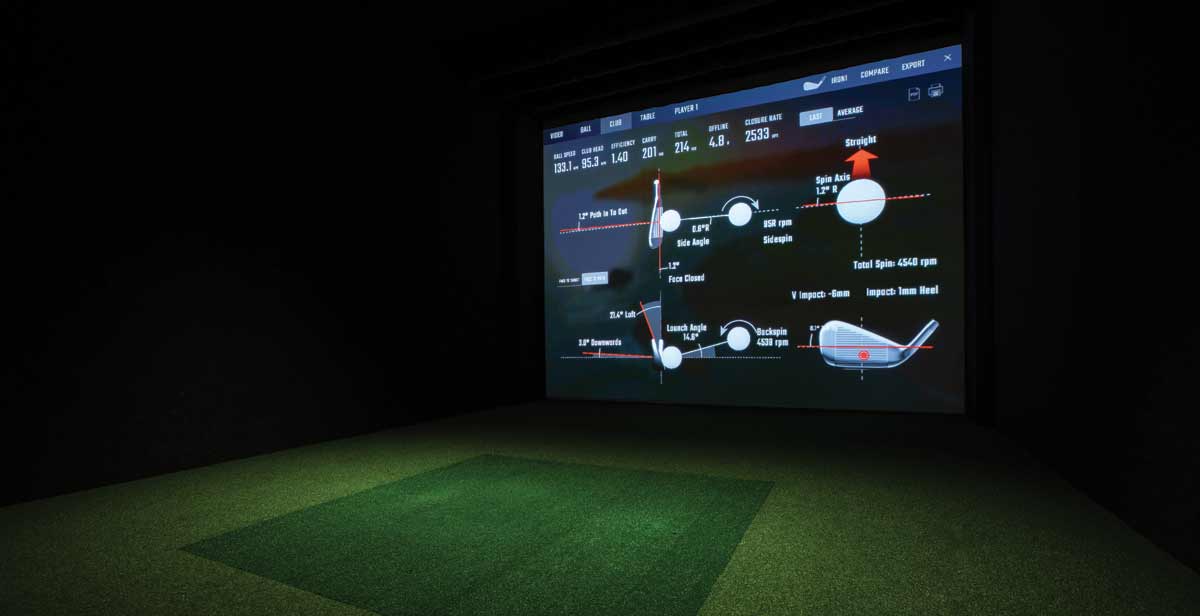 Indoor golf simulator hire - Lincolnshire, Nottinghamshire, Leicestershire