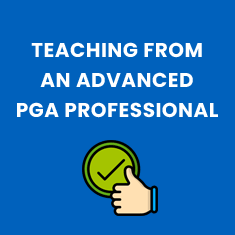 Teaching from an advanced PGA professional